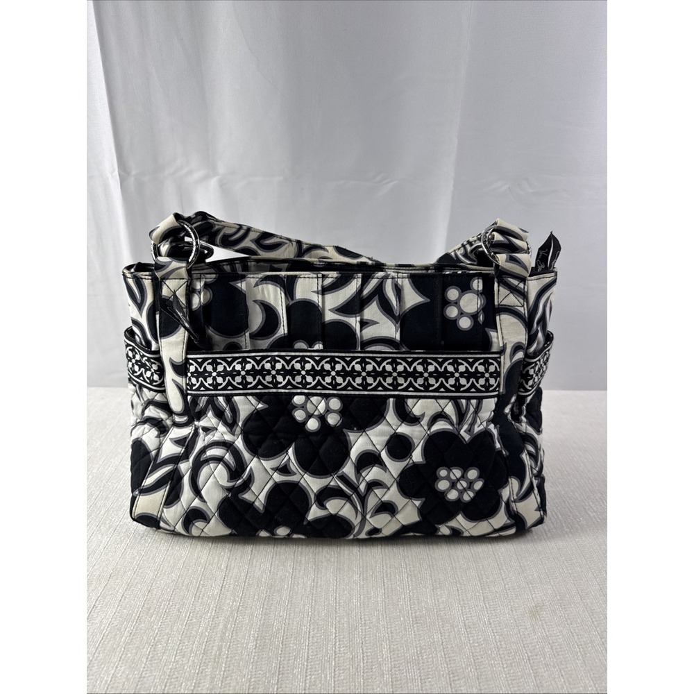 Vera Bradley Night And Day Bag Black And White